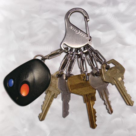 [KRS-03-11] NiteIze KeyRack Steel™ S-Biner® - Stainless