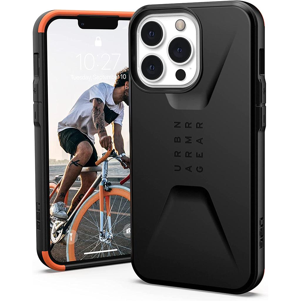 [11315D114040] UAG iPhone 13 Pro Civilian Case (Black)