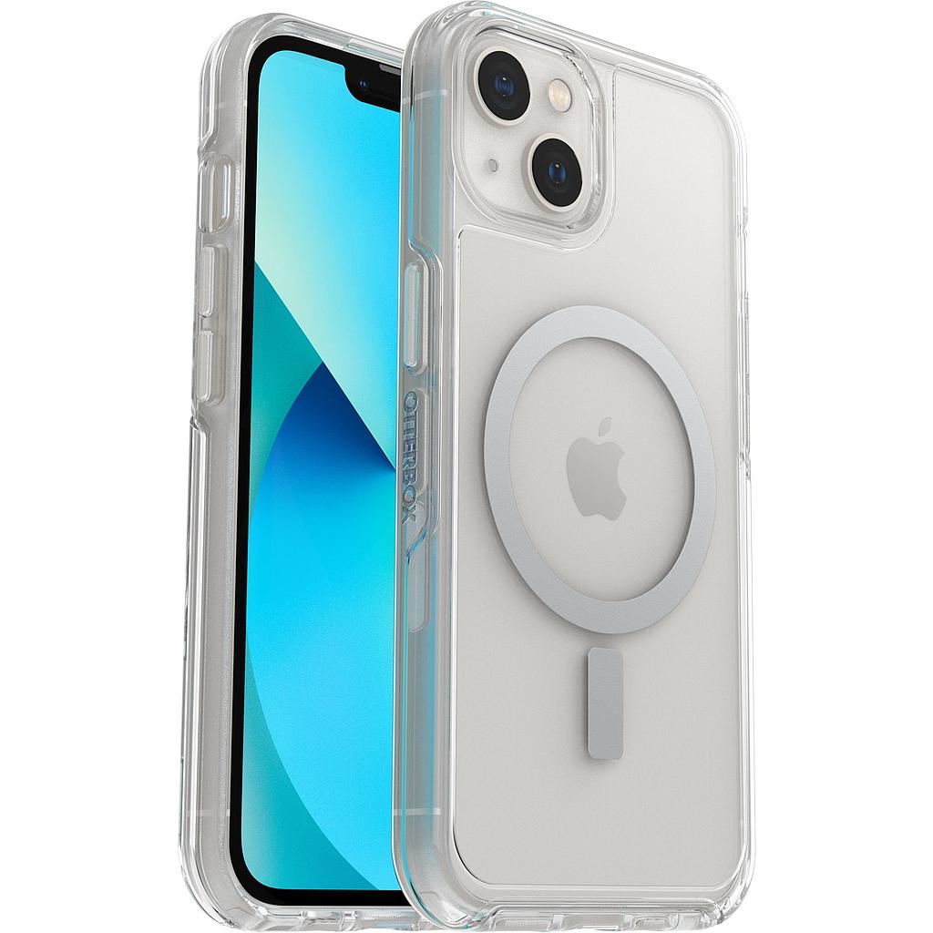 [77-85667] OtterBox iPhone 13 Symmetry Plus Magsafe Clear Case (Clear)