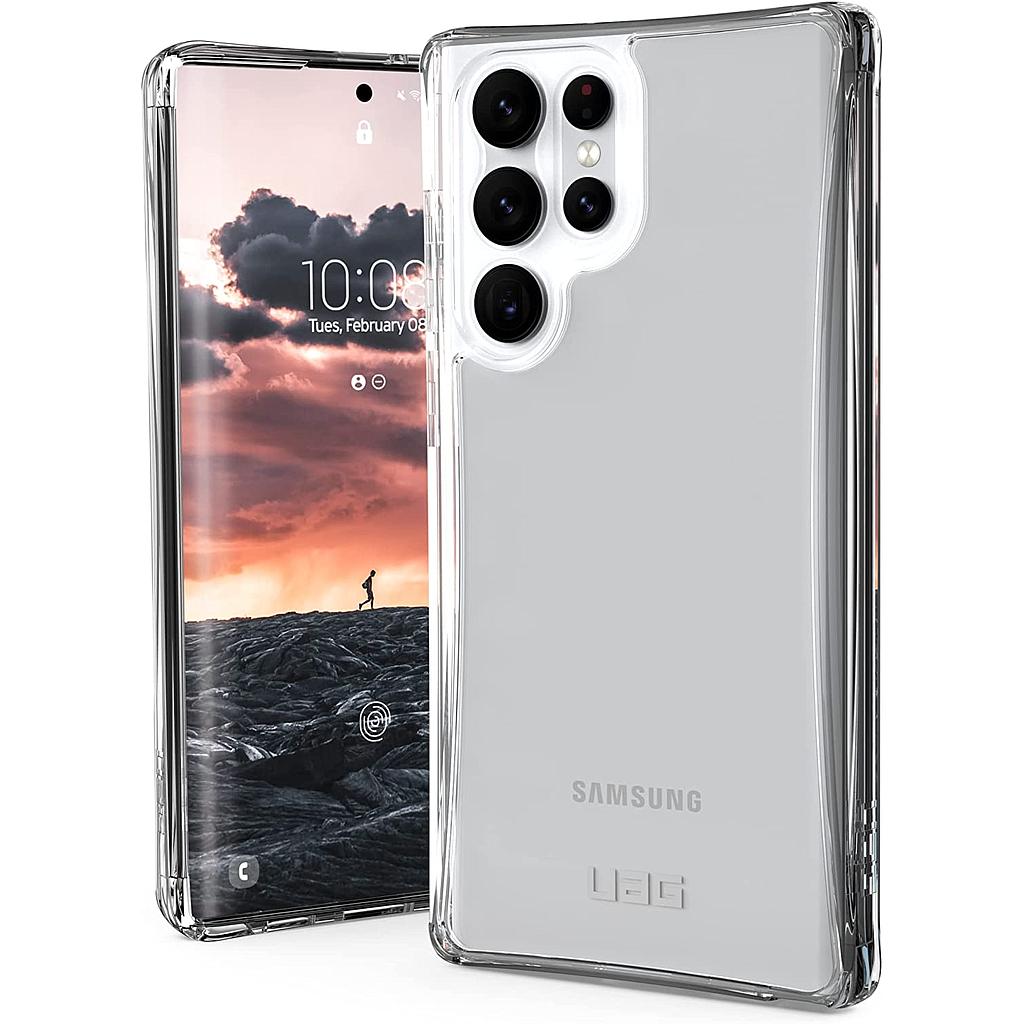 [213442114343] UAG Samsung Galaxy S22 Ultra Plyo Case - Ice