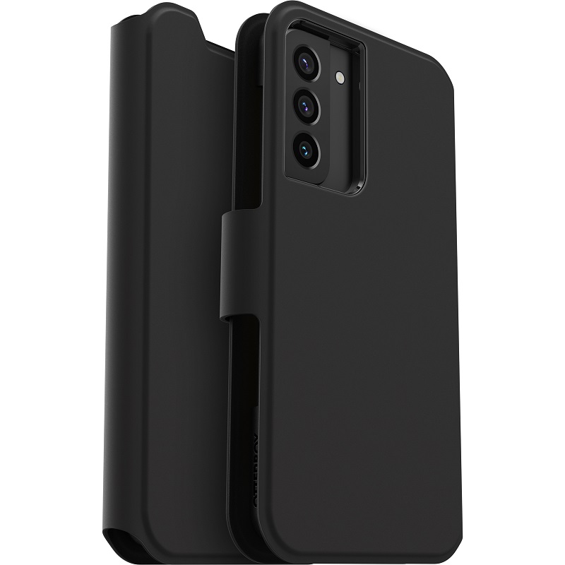 [77-86604] OtterBox Samsung Galaxy S22 Plus Strada Via Case - Night Black