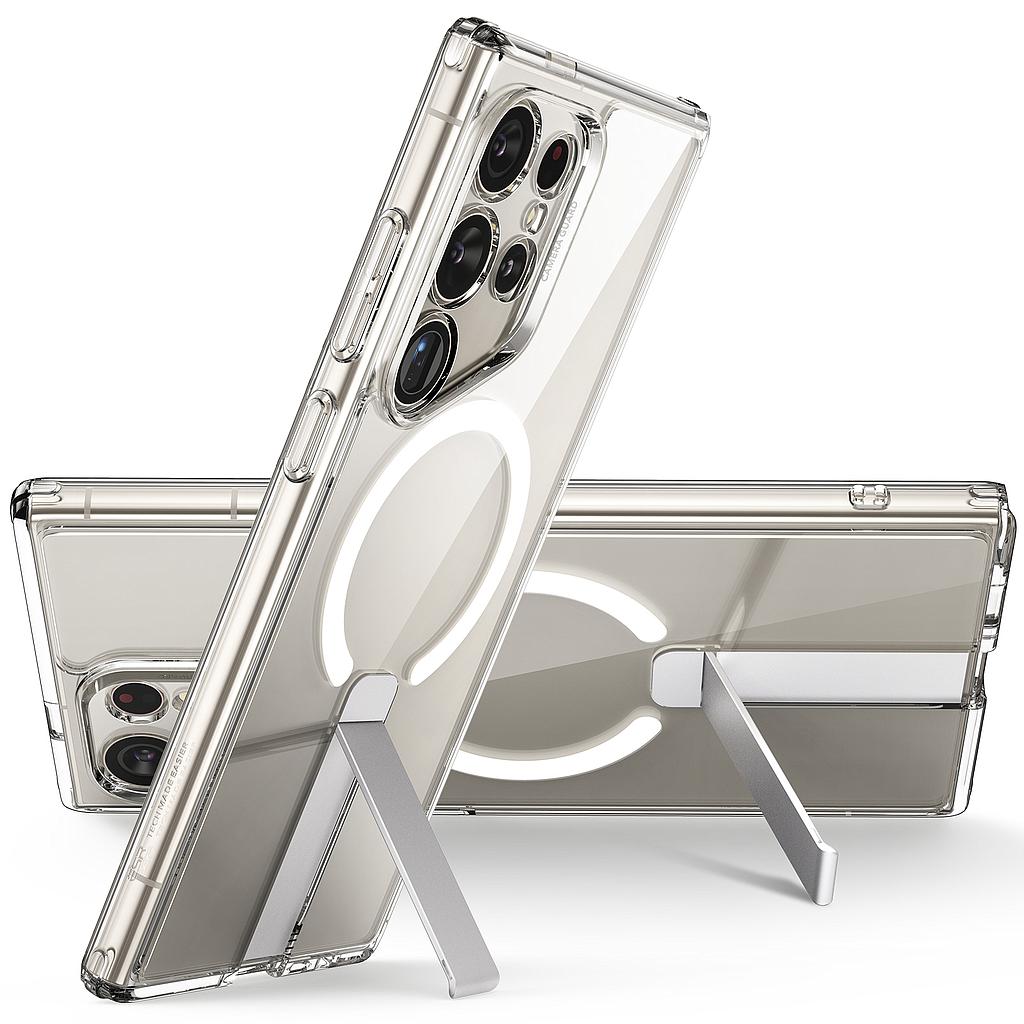 [1A7110202] ESR Samsung Galaxy S24 Ultra Boost Flickstand Case (HaloLock) (Clear)