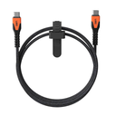 Black/Orange