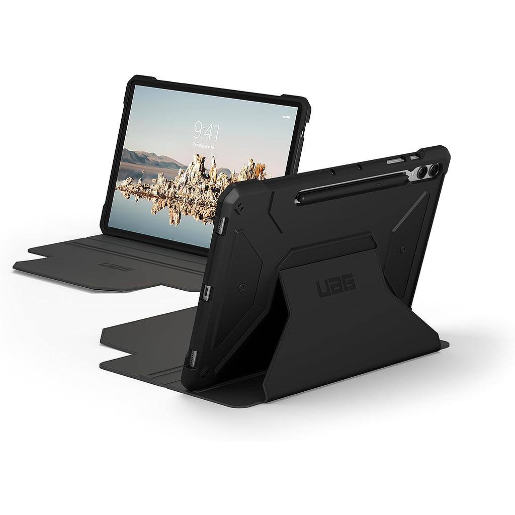 [224340114040] UAG Samsung Galaxy Tab S9+ / S10 Plus Metropolis SE Case (black)