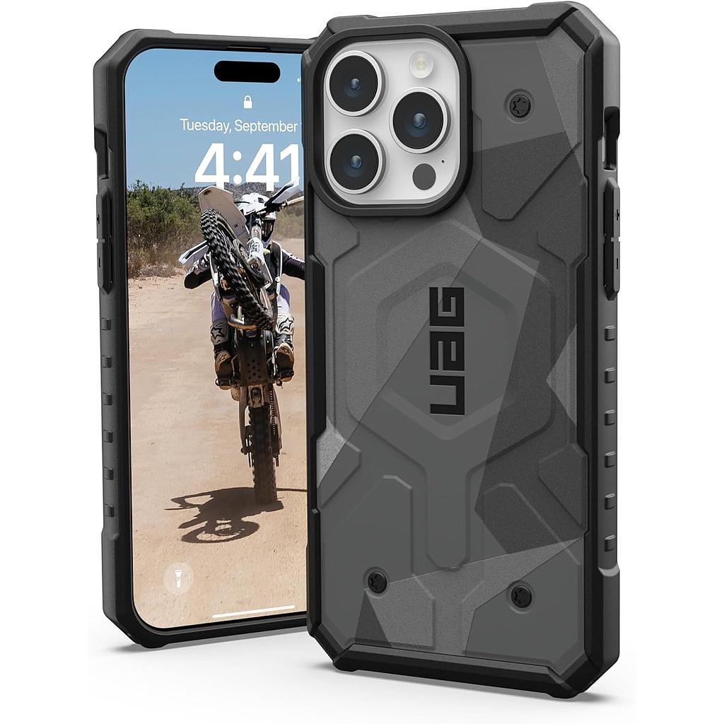 [114303114033] UAG iPhone 15 Pro Max Pathfinder SE Magsafe Case (Geo Camo)