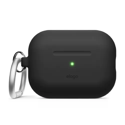 [EAPP2SC-HANG-BK] Elago AirPods Pro 1&2 Silicone Hang Case (Black)