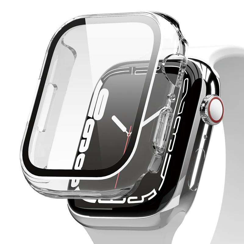 [EAW7-45CL-CL] Elago Apple Watch 44mm (4/5/6/SE/SE2) 45mm (7/8) Clear Shield Case (Clear)