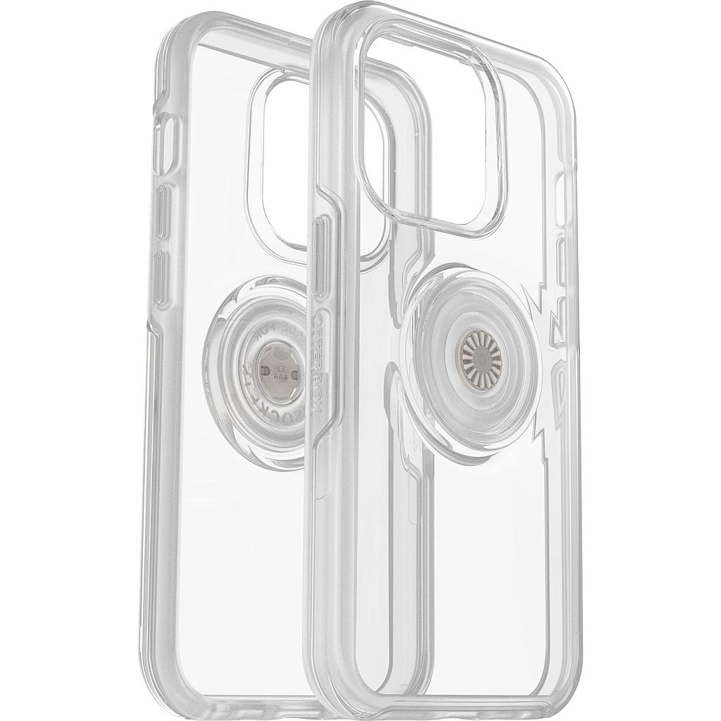 [77-88798] OtterBox iPhone 14 Pro Otter+Pop Symmetry Clear Case (Clear)
