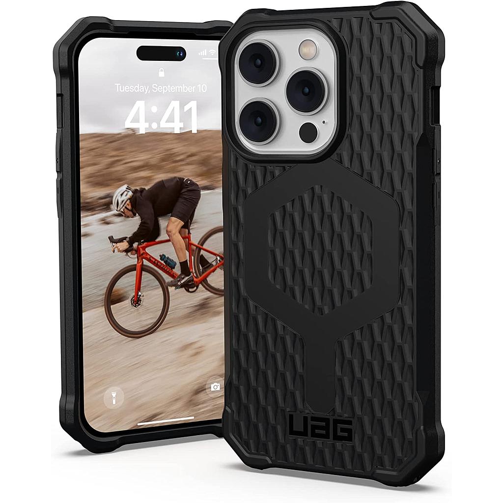 [114091114040] UAG iPhone 14 Pro MagSafe Essential Armor Case (Black)