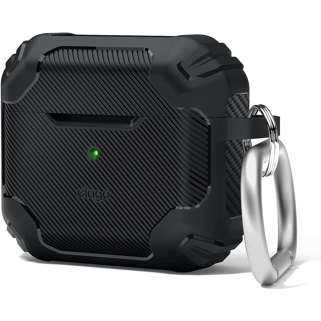 [EAP3SDAM-BK] Elago AirPods 3 Solid Armor Case (Black)
