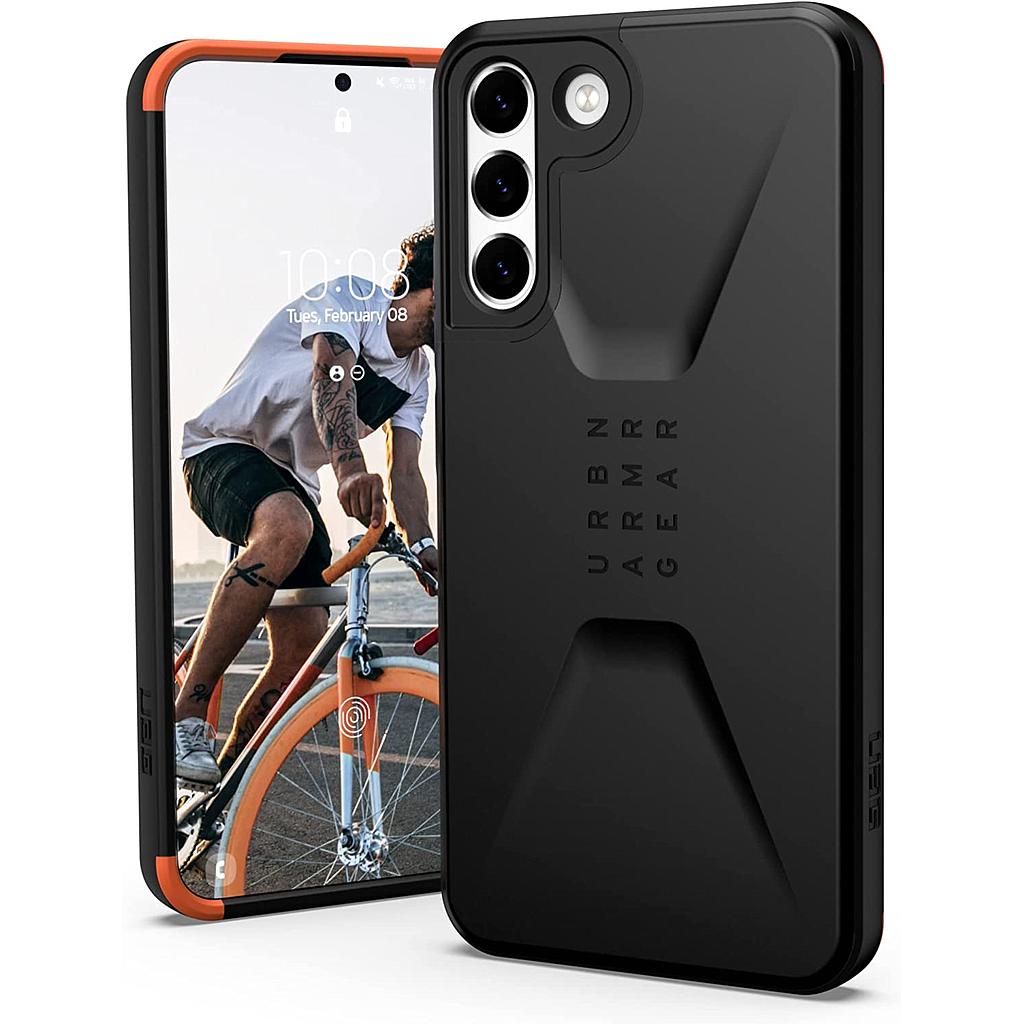 [21343D114040] UAG Samsung Galaxy S22 Plus Civilian Case (Black)