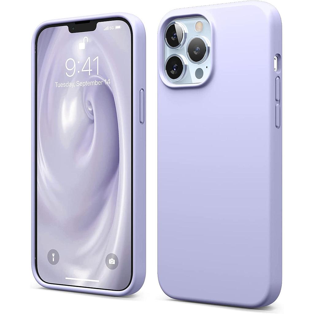 [ES13SC67-PU] Elago iPhone 13 Pro Max / iPhone 12 Pro Max Soft Silicone Case (purple)