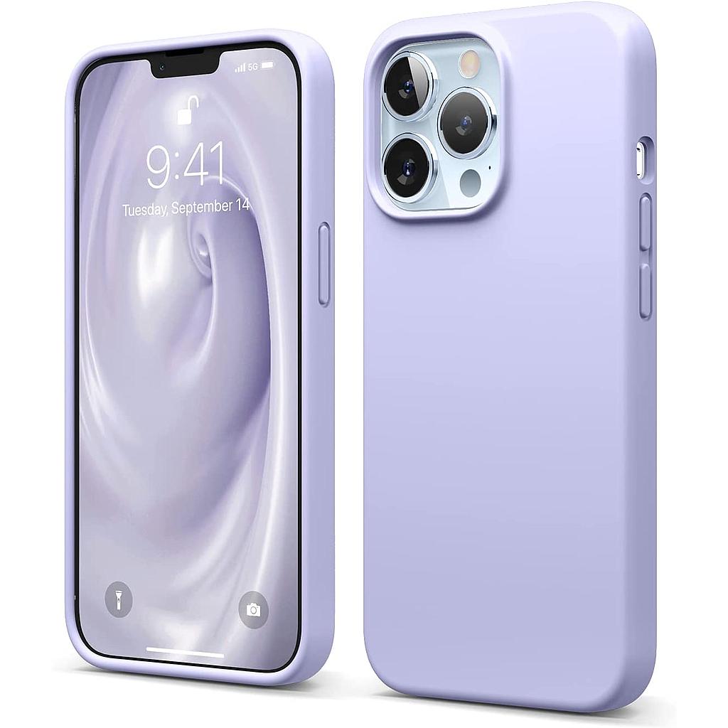 [ES13SC61PRO-PU] Elago iPhone 13 Pro Soft Silicone Case (purple)