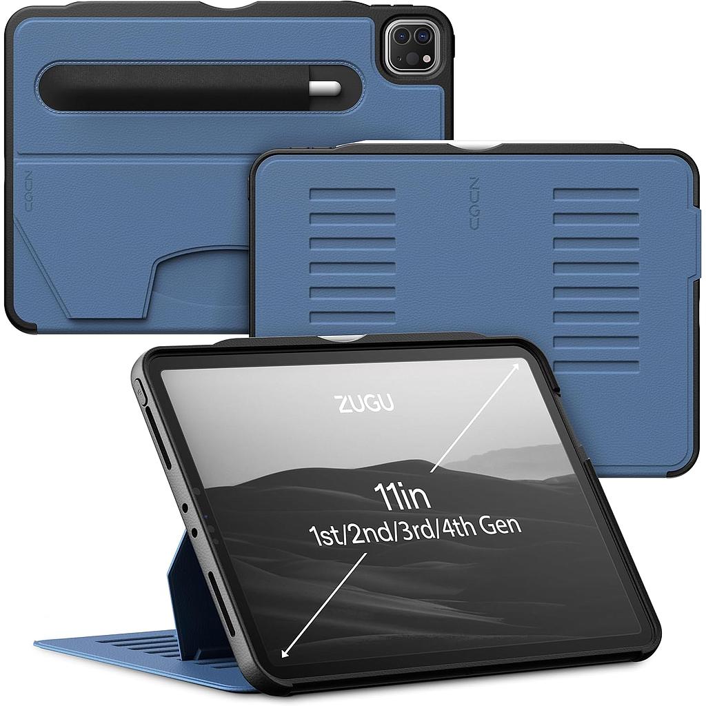 [ZG-21-11BLU] Zugu Case iPad Pro 11" Gen 4/3/2/1 (2018-2022) - Colors (Blue)
