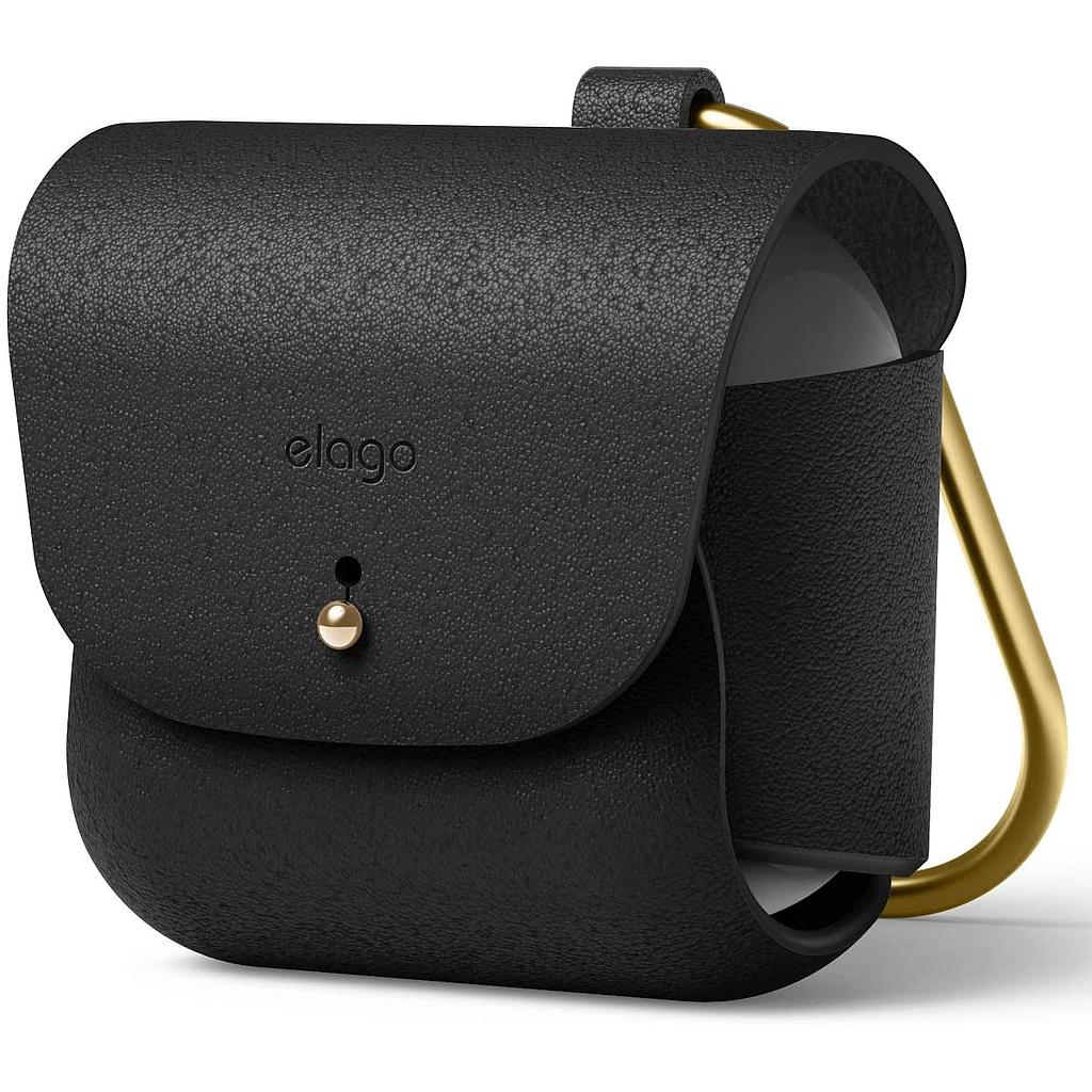 [EAP3LE-BK] Elago AirPods 3 Leather Case (Black)
