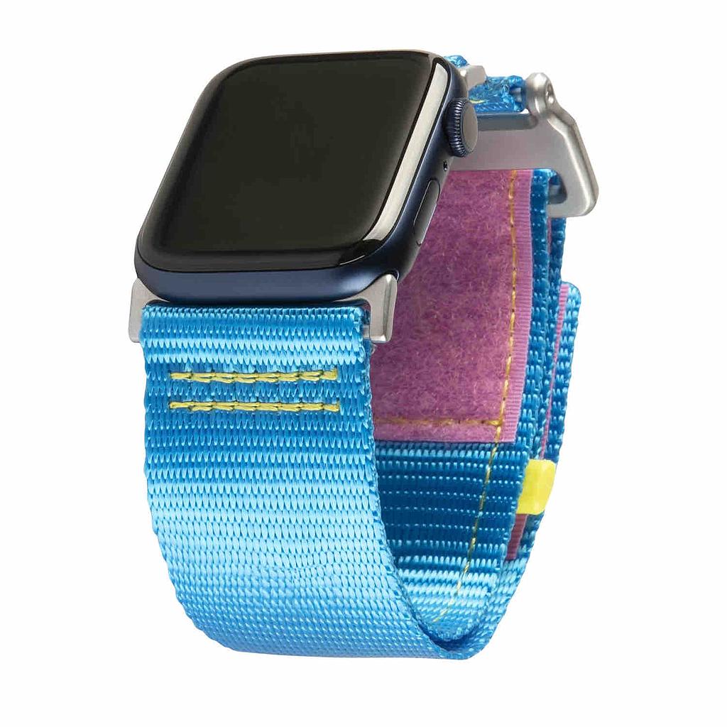[19148A115695] UAG Apple Watch 45/44/42mm/Ultra Active Strap LE (Blue/pink)
