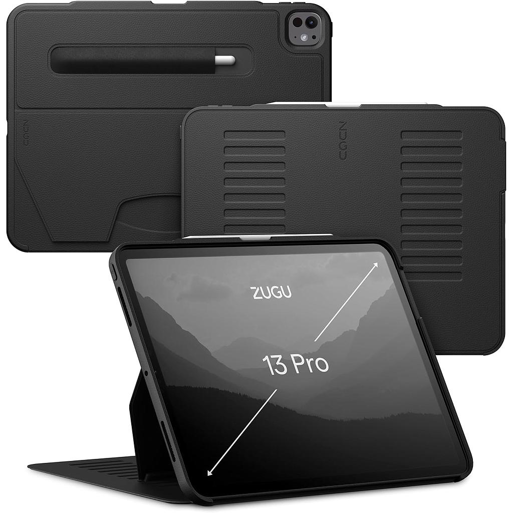 [ZG-24-PRO13BLK] ZUGU iPad Pro 13 (2024-2025) Case - Black