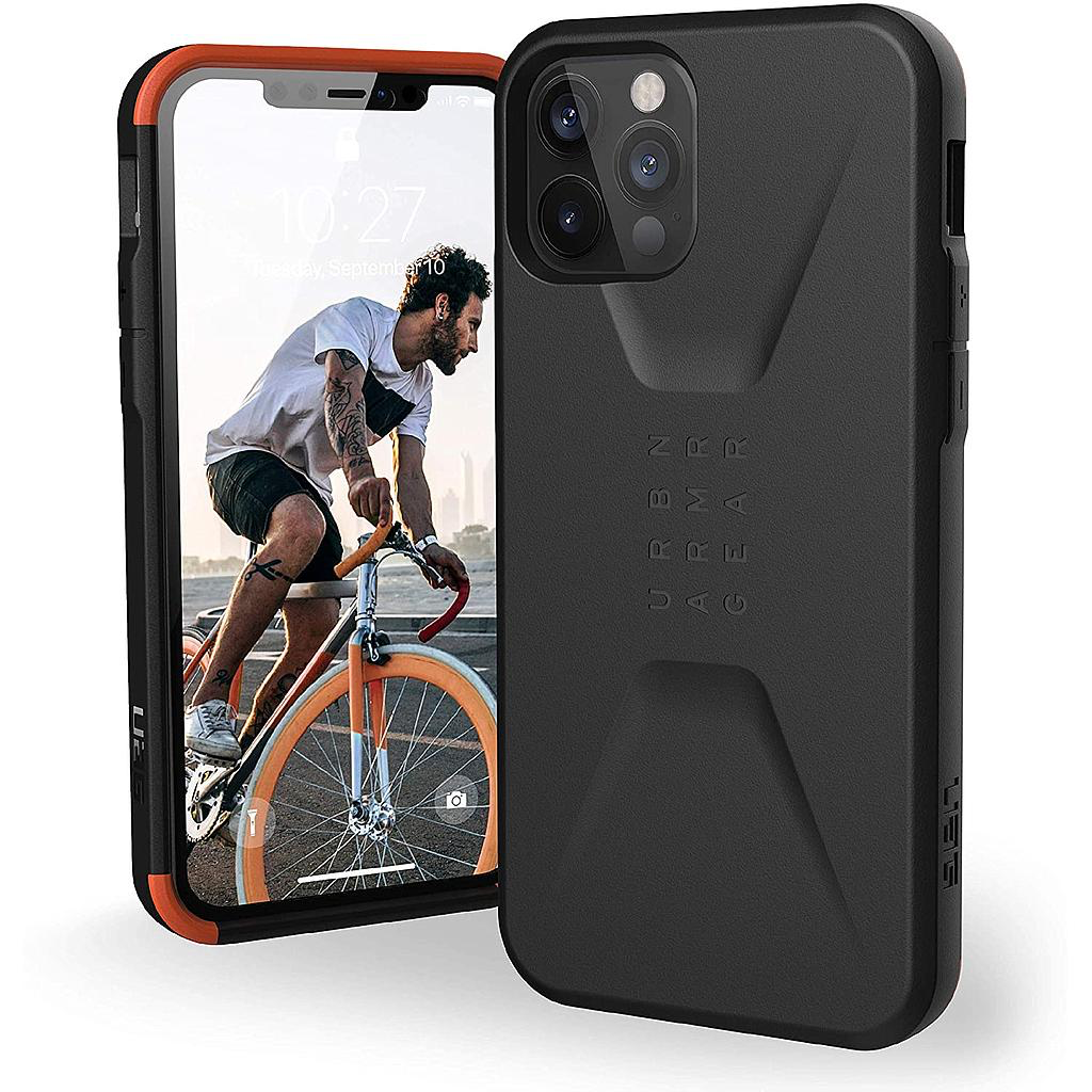 [11235D114040] UAG iPhone 12 / iPhone 12 Pro Civilian Case (Black)