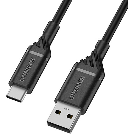 [78-52538] Otterbox USB-A to USB-C Cable – Standard 3 Meter (Black)