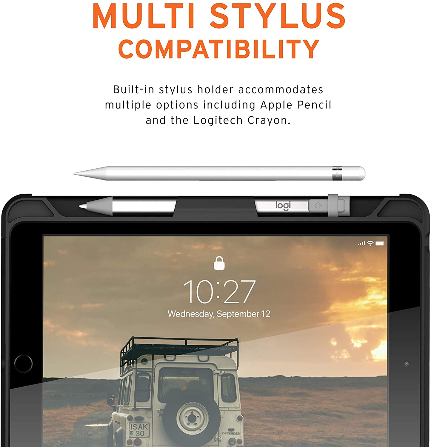 UAG iPad 10.2" (7th Gen) Scout w Folio Cover