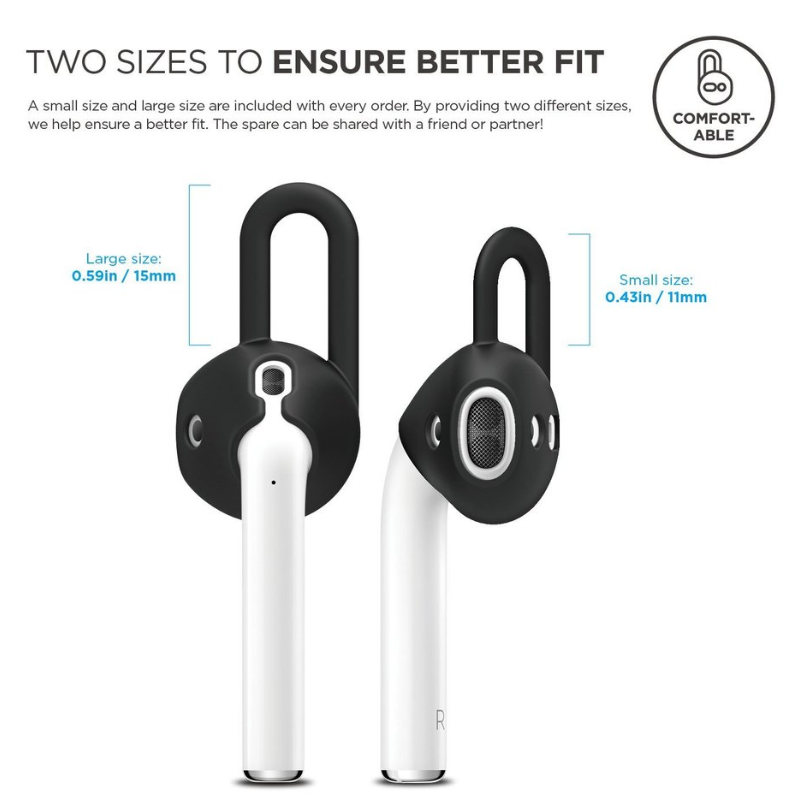 Elago AirPods 1&2 EarPad Hook (2 Pairs)