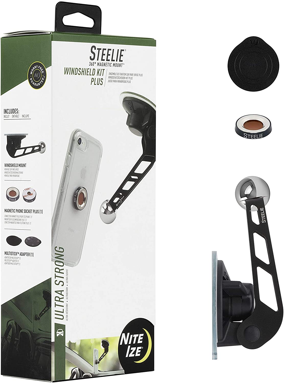 Steelie® Windshield Kit Plus