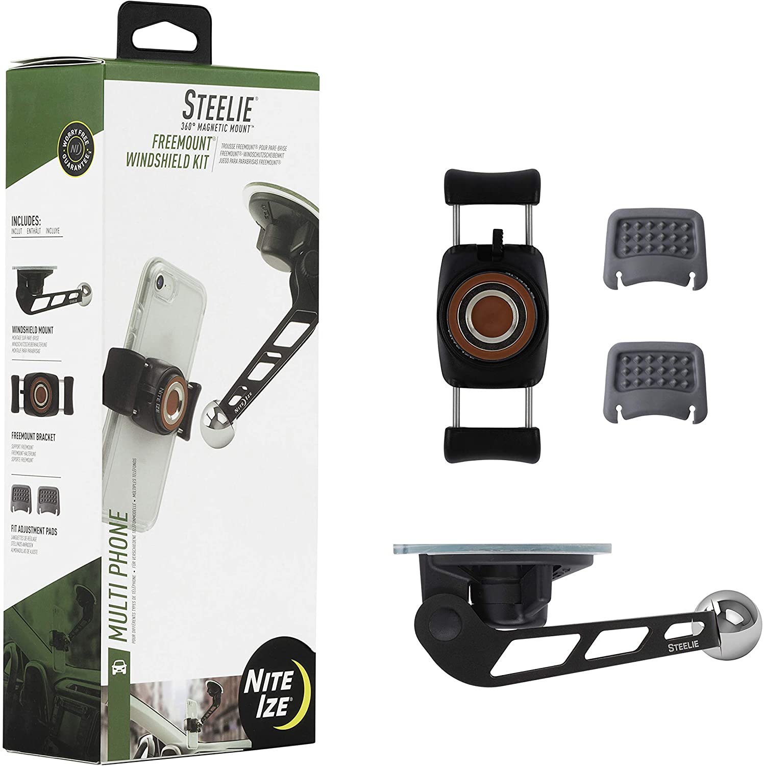 Steelie® FreeMount™ Windshield Kit