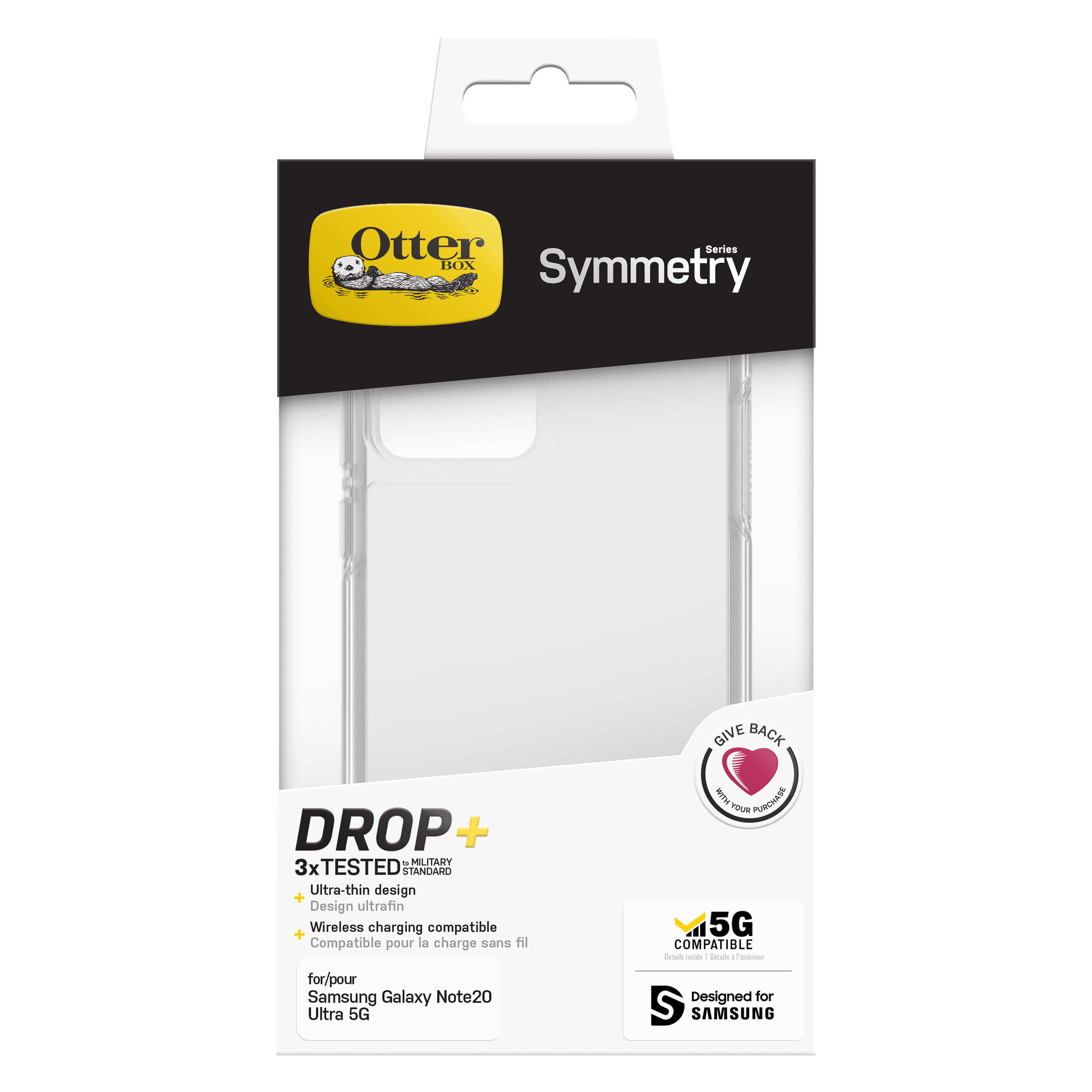 OtterBox Note 20 Ultra Symmetry Clear 