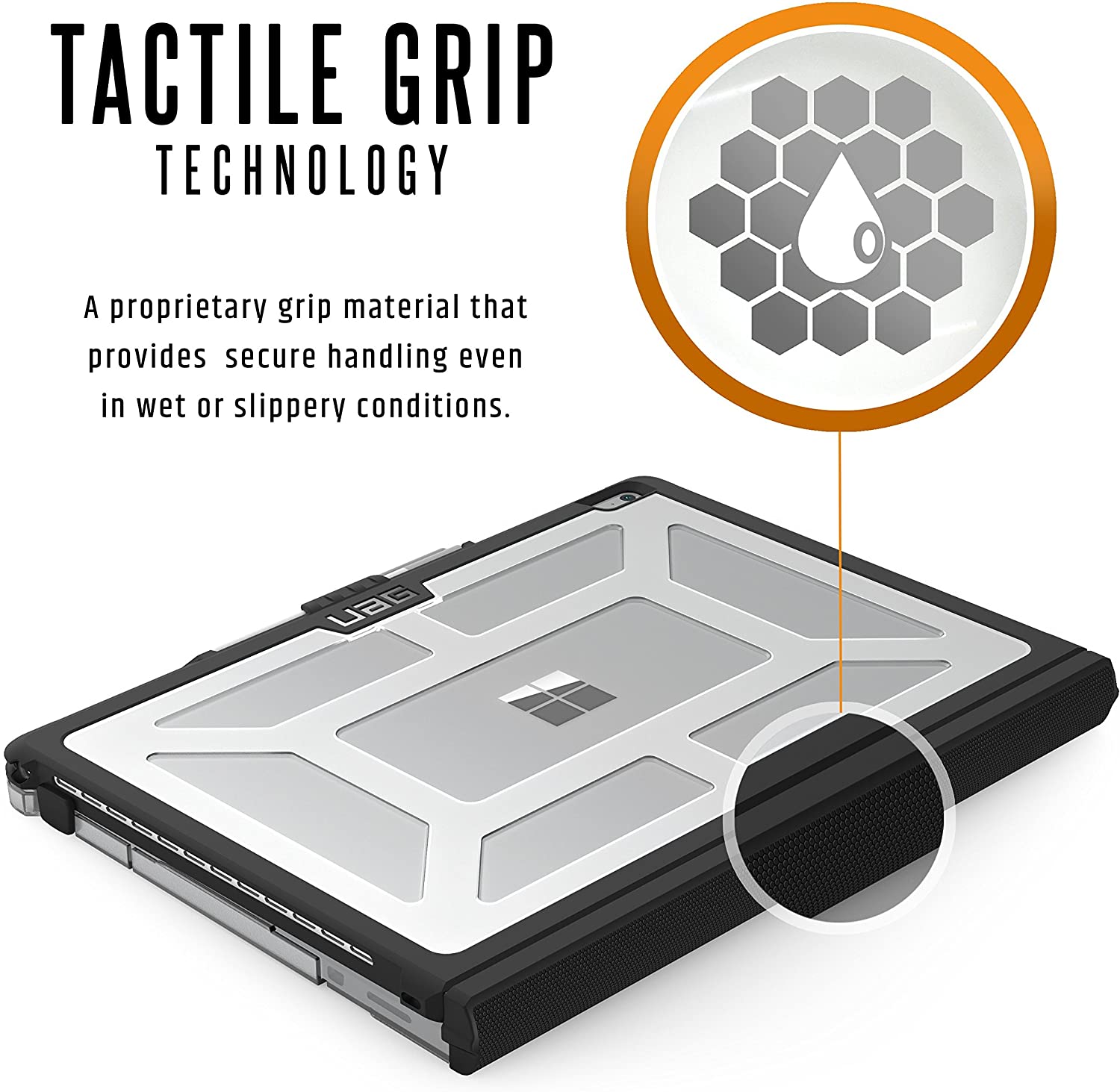 Surface book 2 uag case top