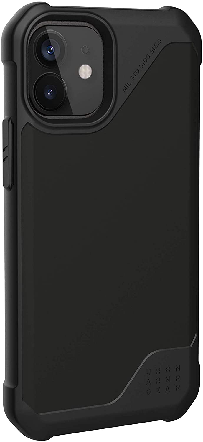 UAG iPhone 12 mini Metropolis LT Satn Armr Case- Black