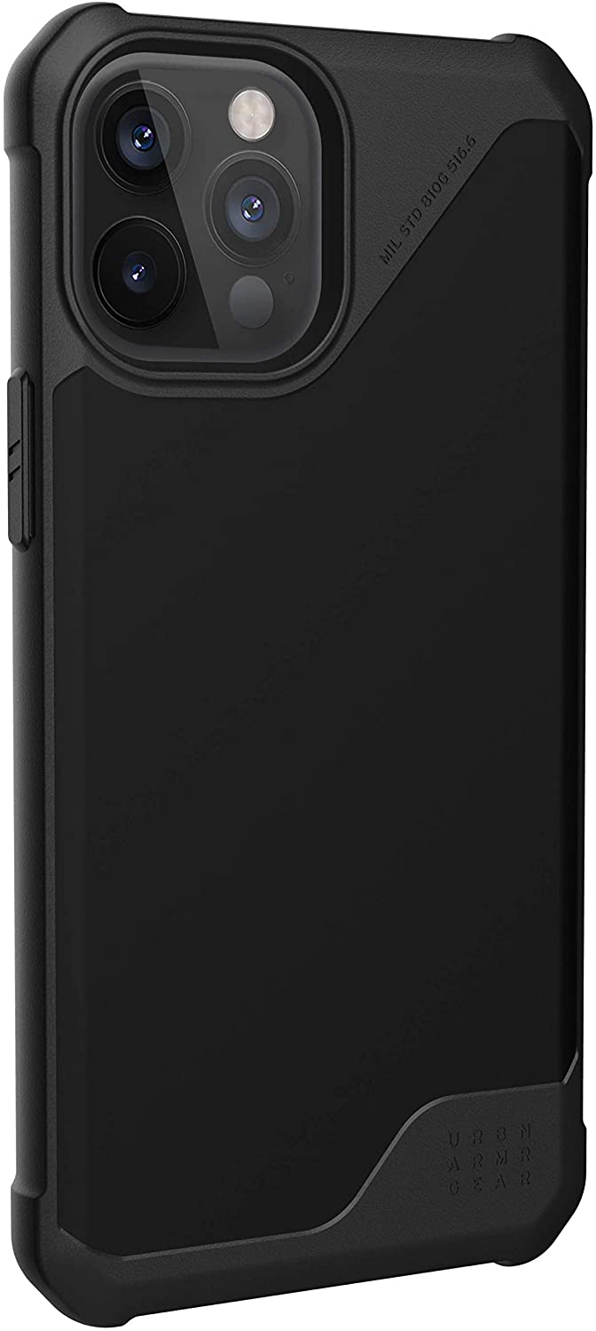 UAG iPhone 12 Pro Max Metropolis LT Satn Armr Case - Black 