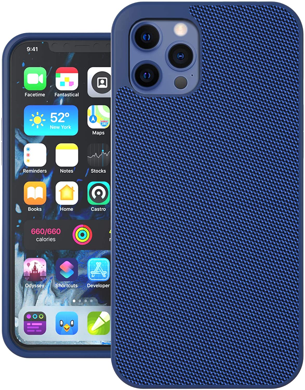 Evutec iPhone 12 Pro Max Ballistic Nylon Case with AFIX+ Mount