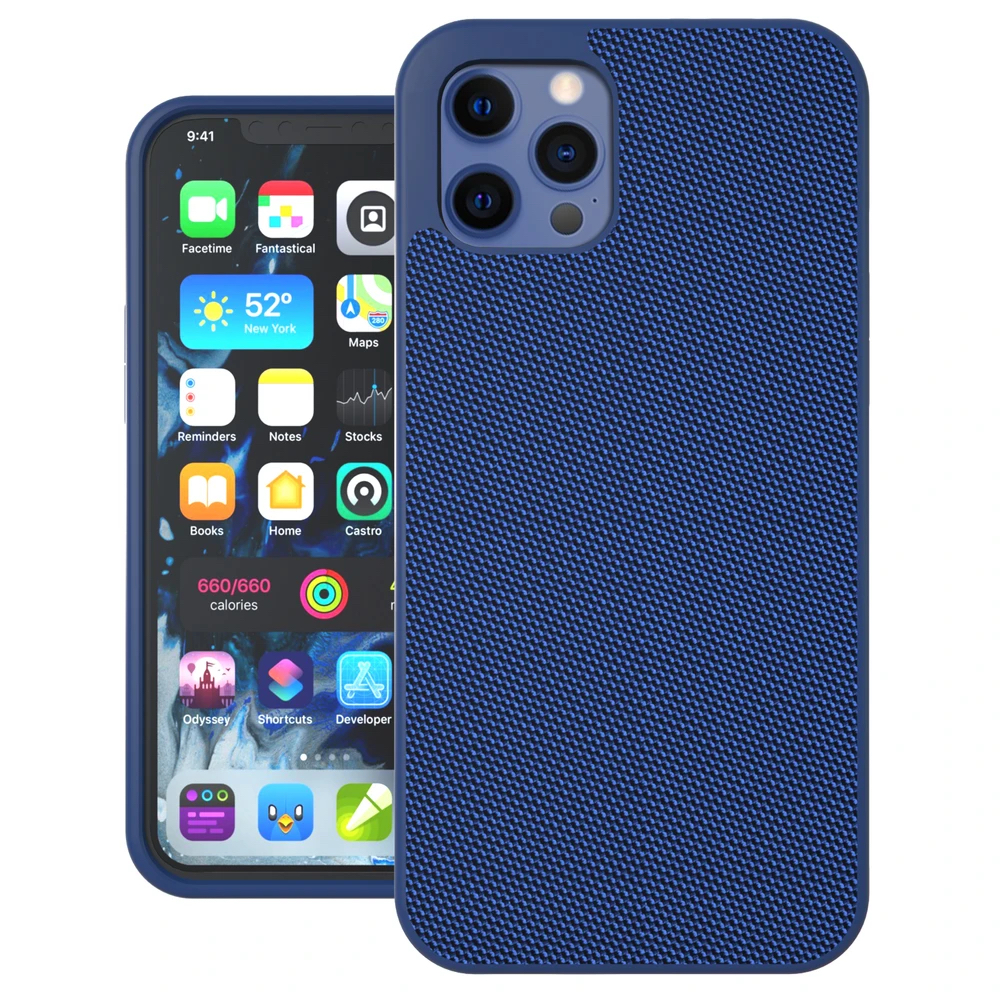 Evutec iPhone 12 / iPhone 12 Pro Ballistic Nylon Case with AFIX+ Mount