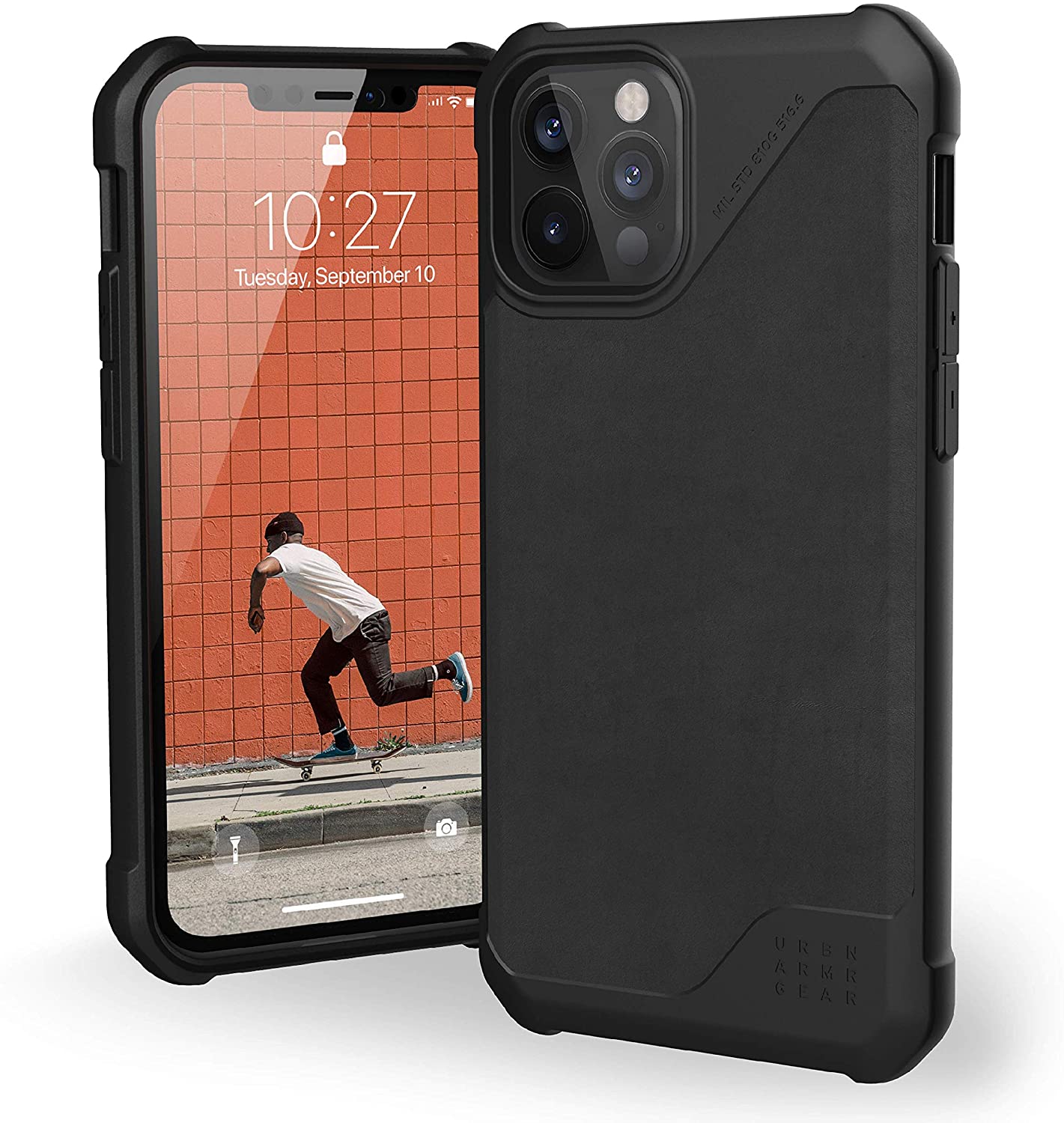 UAG iPhone 12 / iPhone 12 Pro Metropolis LT LTHR ARMR Case