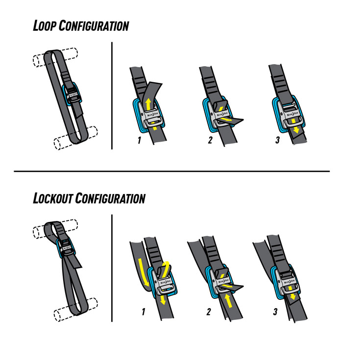 NiteIze CamJam® Tie Down Strap 12 ft.