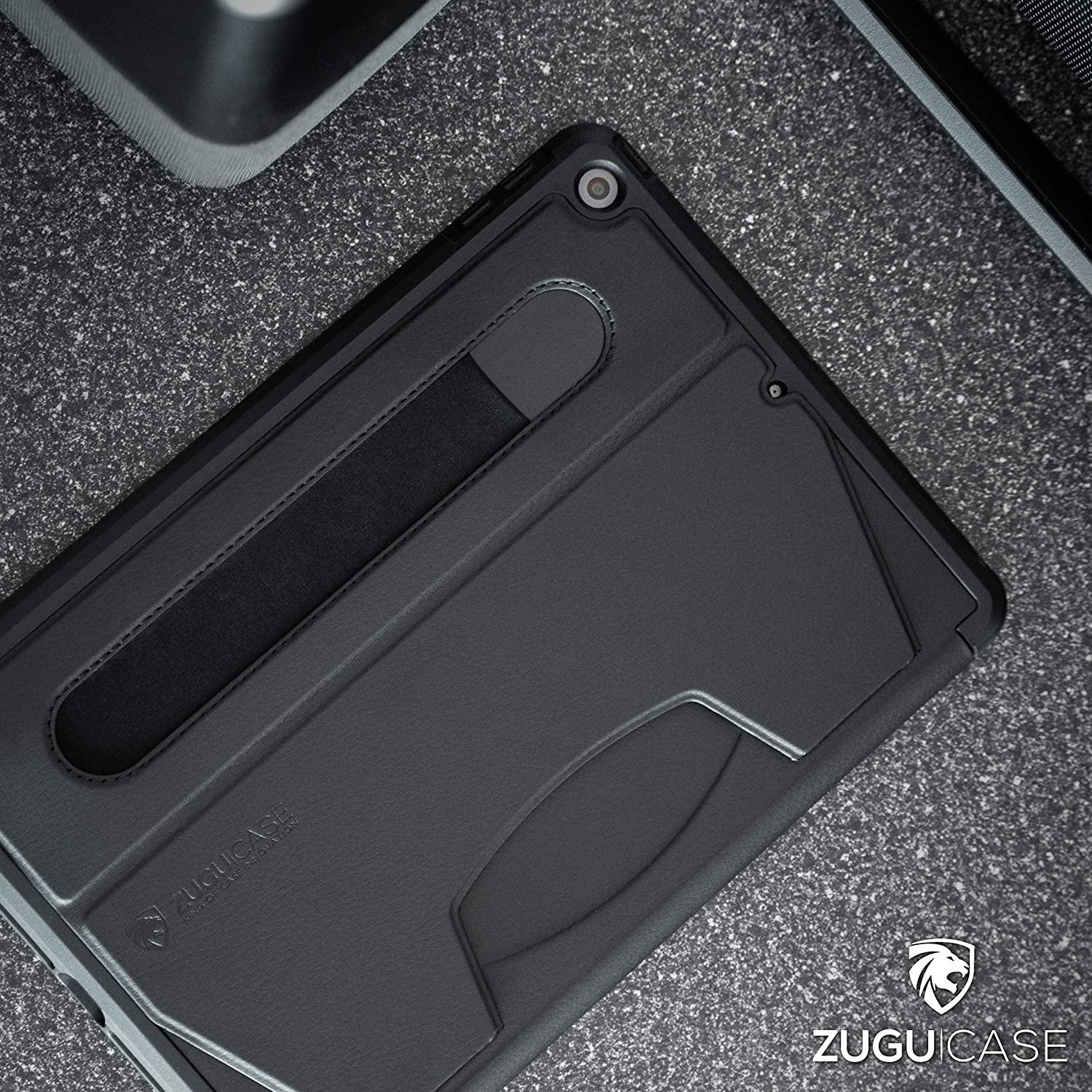 Zugu iPad 7th & 8th Gen 10.2 Muse Case - Black