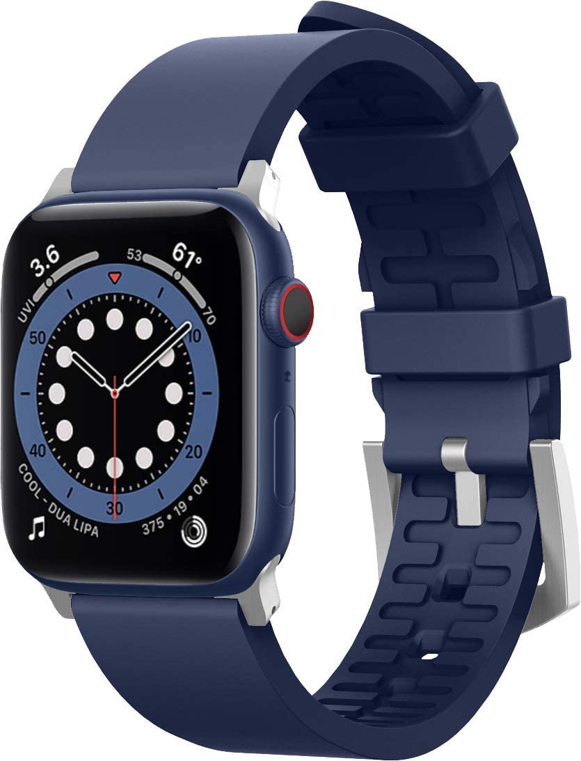 Elago Apple Watch 44mm Premium Fluoro Rubber Strap