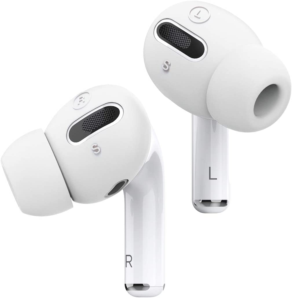 Elago AirPods Pro EarBuds Cover Plus With Integrated Tips -6 Pairs: 2 Large + 2 Medium + 2 Small	 		