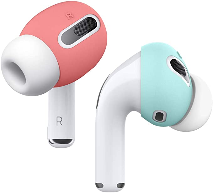 Elago AirPods Pro Ear tips Cover [2 Pairs of 2 Colors]		 		