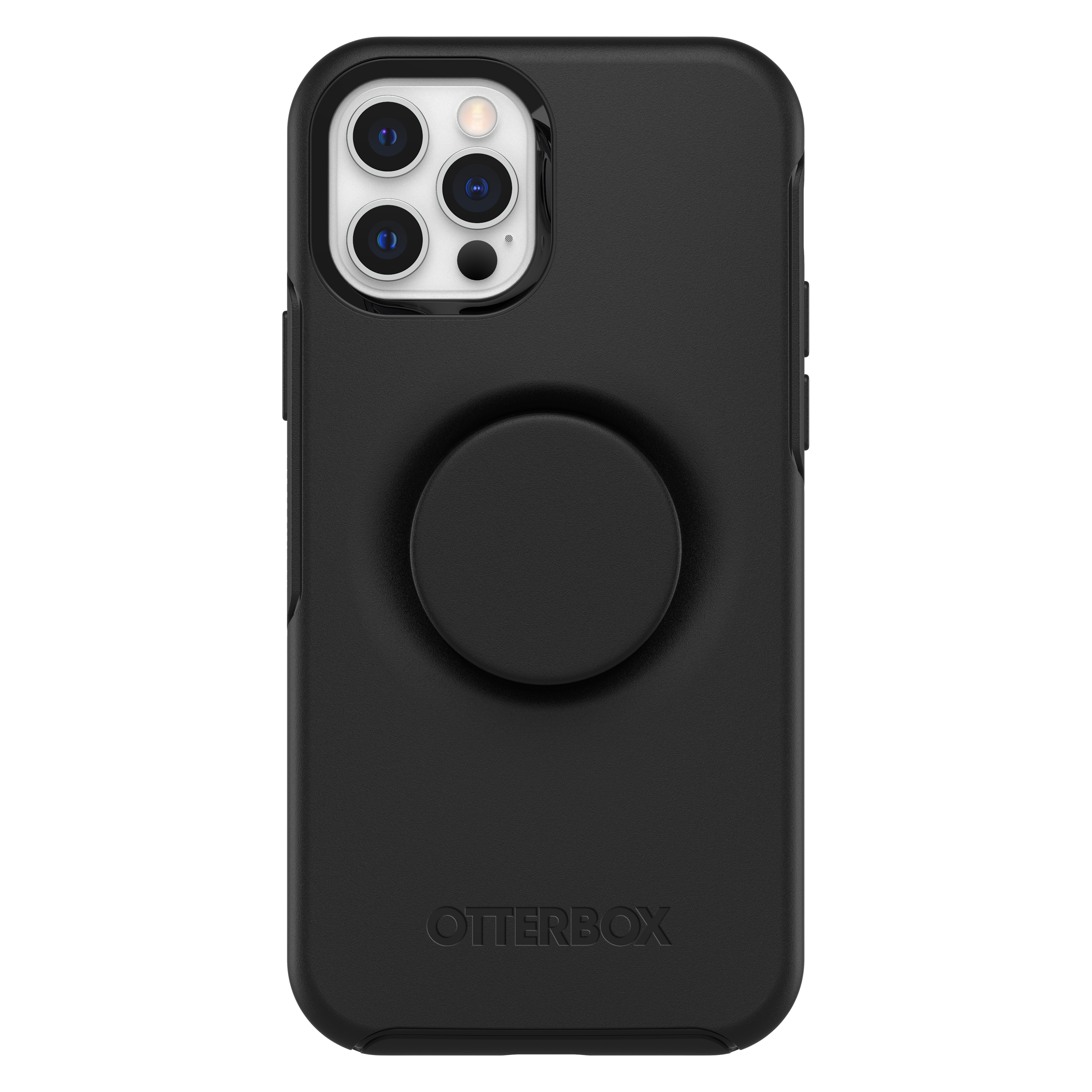 Otterbox iPhone 12 / iPhone 12 Pro Otter+Pop Symmetry Case - Black