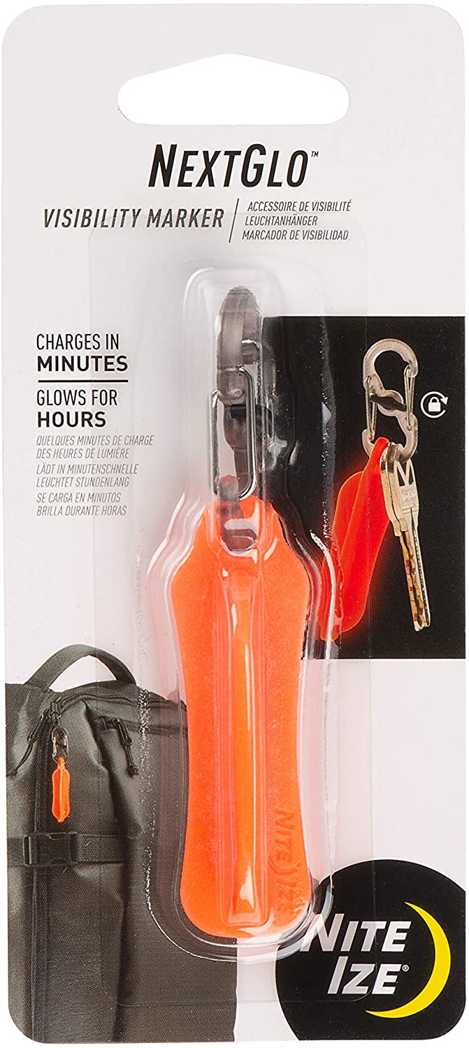 NiteIze NextGlo Visibility Marker with S-biner Clip