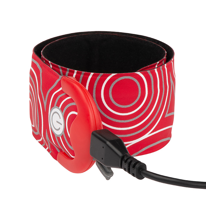 NiteIze SlapLit™ Rechargeable LED Slap Wrap - Red/Red LED