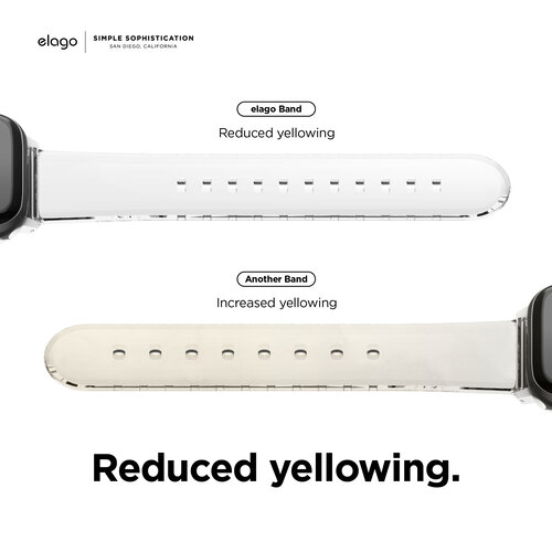 Elago Apple Watch 40mm TPU Band - Clear		