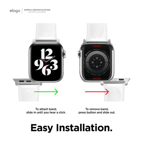 Elago Apple Watch 44mm TPU Band - Clear