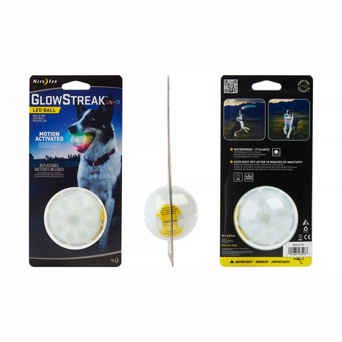 NiteIze GlowStreak LED Ball Disc-O