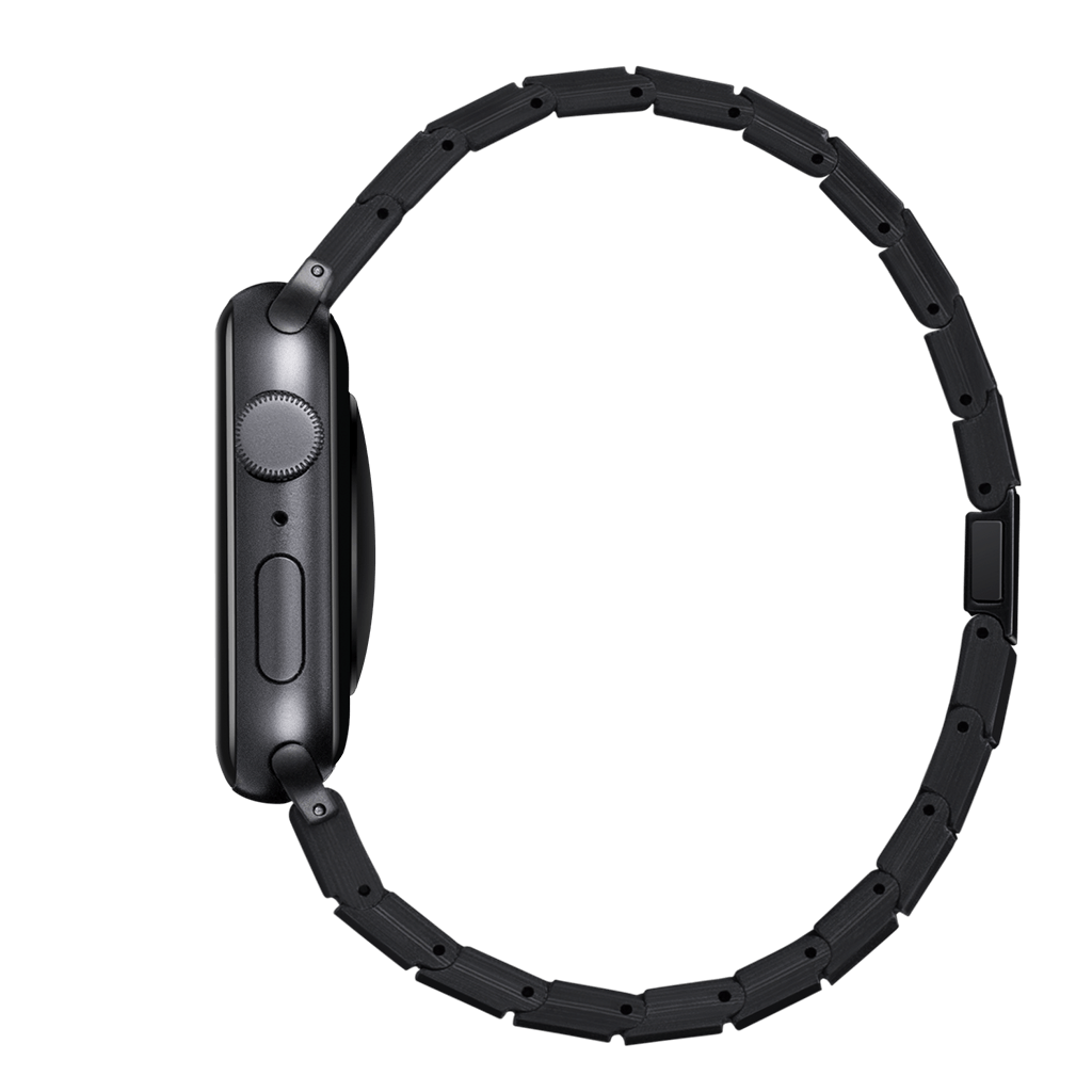 Pitaka Apple Watch 42/44mm Modern Link Bracelet Band - Carbon Fiber