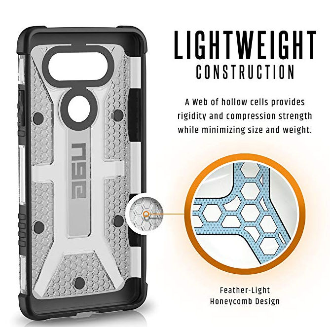 LG V20 Plasma Case-Ice/Black