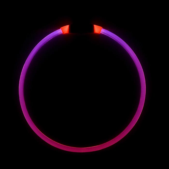 Niteize NiteHowl® LED Safety Necklace - Tie Dye Pink
