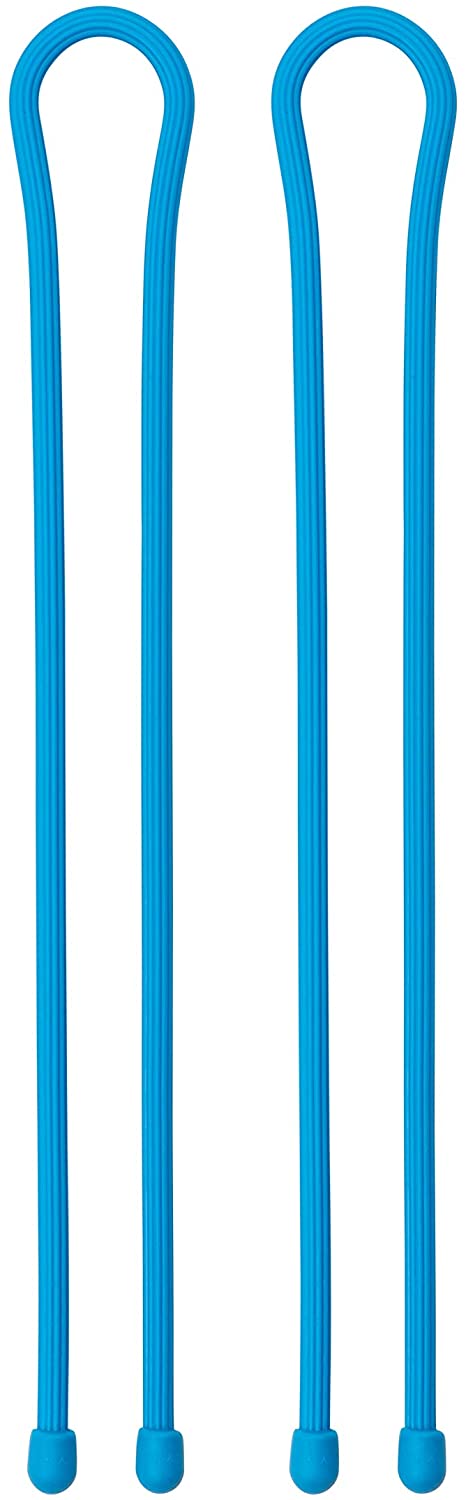 Gear Tie® Reusable Rubber Twist Tie™ 24 in. - 2 Pack - US - Bright Blue