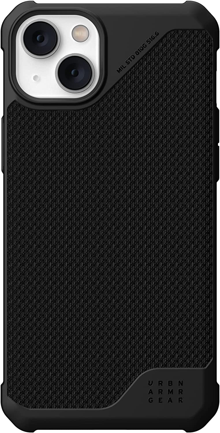 UAG iPhone 14 Plus MagSafe Metropolis LT Case- Kevlar Black